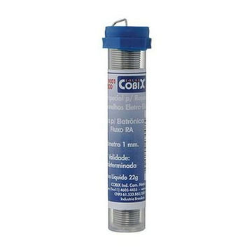Imagem ilustrativa: SOLDA STANIO TUBINHO 4M 1.0 MM COBIX