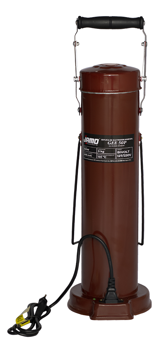 ESTUFA PORTATIL P/ ELETRODO 5KG 110/220v JAMO