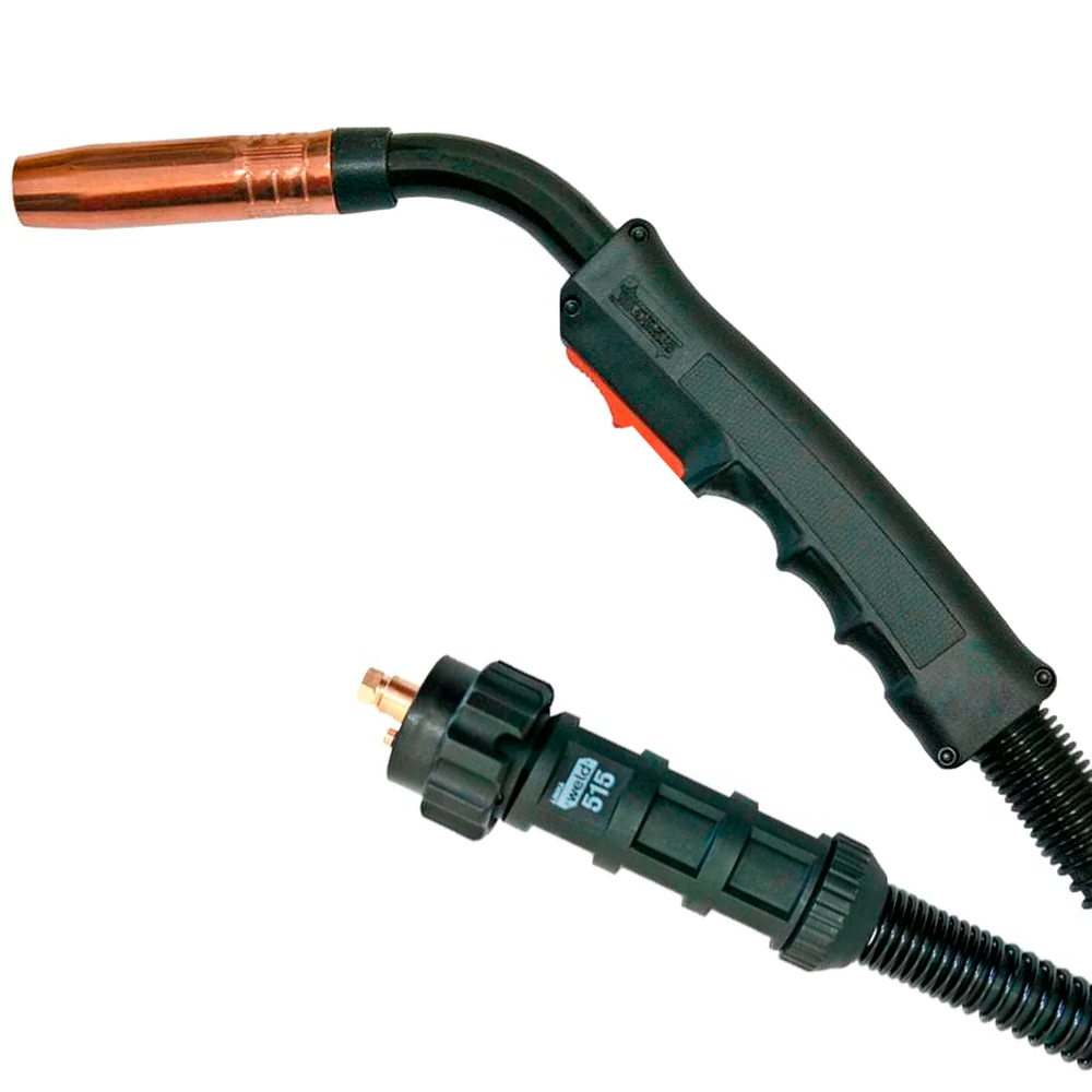 Imagem ilustrativa: TOCHA MIG WELD 515 ERGONOMICA 3MT RG/EC